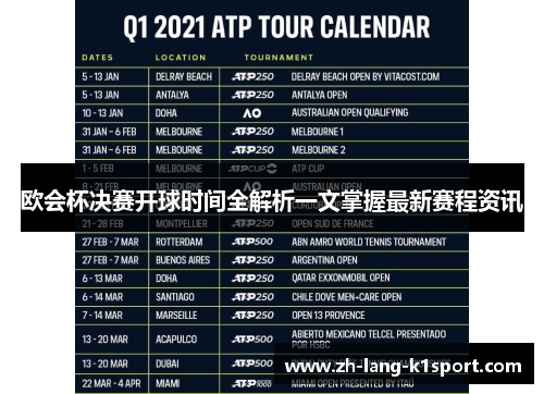 欧会杯决赛开球时间全解析一文掌握最新赛程资讯 欧会杯决赛开球时间全解析一文掌握最新赛程资讯